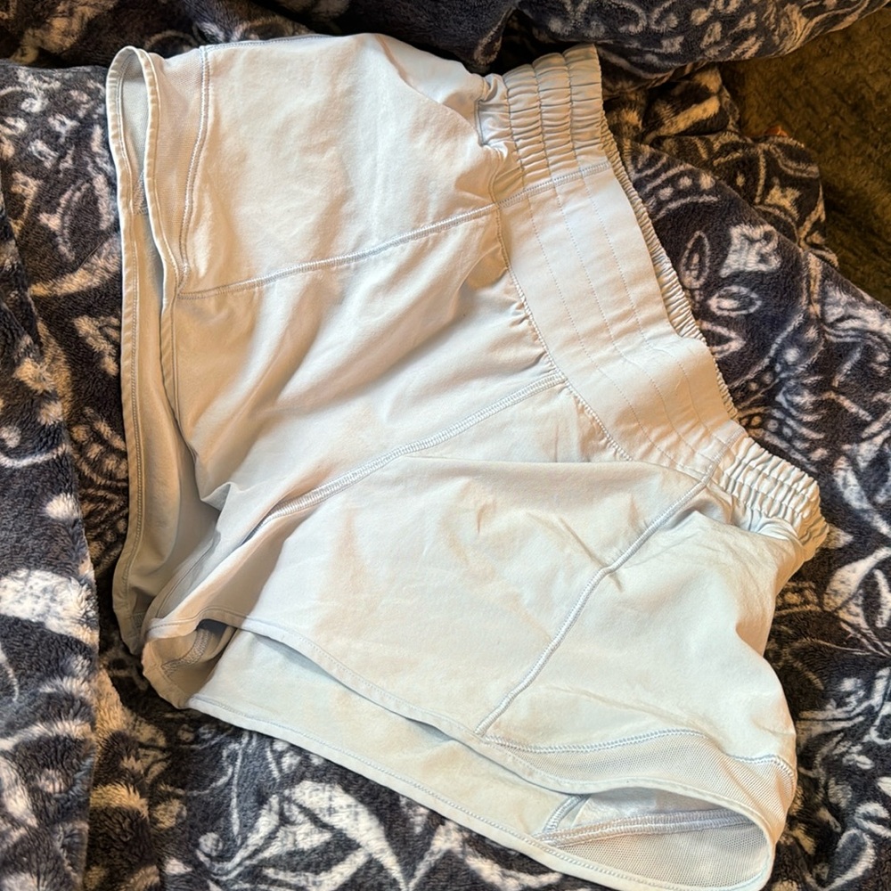 Lululemon Align™ High-Rise Shorts 4” Light Blue Running Gym Short
